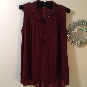 Ann Taylor Loft trapeze blouse